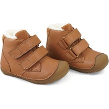 Zimné barefoot topánočky Bundgaard Petit Mid Winter Strap Cognac