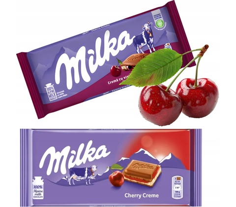 Milka cherry 100g