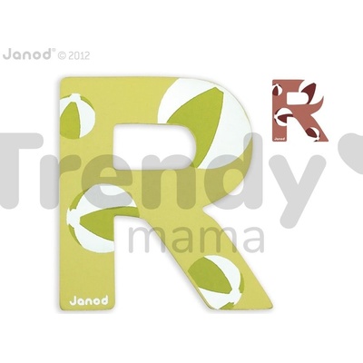 Janod drevené písmeno R ABCDeco