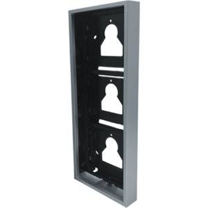 COMELIT Рамка 3M ULTRA цвят Алуминий. Открит монтаж с конзола. 110x289x35mm - Comelit UT9173 (CE-UT9173)