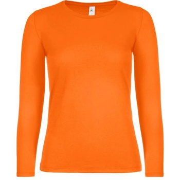 B&C Collection B&c e150 lsl / Дамска тениска с дълъг ръкав - оранжева xxl (01006t23505)