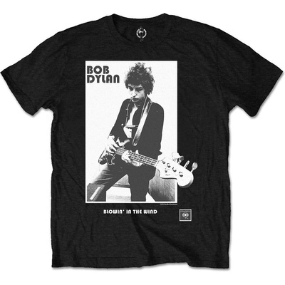 Bob Dylan Tričko Blowing in the Wind Žena Čierna