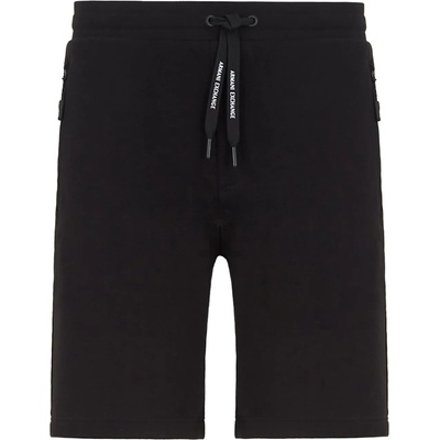 Armani Exchange Поларени къси панталони Armani Exchange Small Logo Fleece Shorts - Black 1200