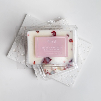 Knot Soy candle sójový vosk do aroma lampy Divoká malina a Růžový pepř 80 g – Zboží Dáma