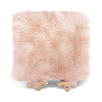 Nici vankúš tmavě růžová kachní nožky 46633 40x40