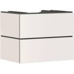 Hansgrohe Xilesa E - Шкаф за мивка, 62x78x55 см, 2 чекмеджета, матово бежово 54300780 (54300780)