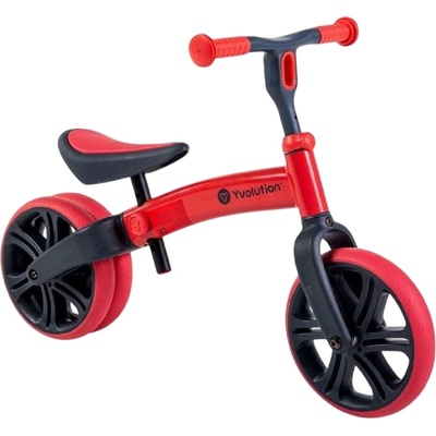 Yvolution Колело за баланс Yvolution - Velo Junior, червено (YT16R2)