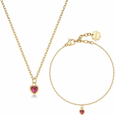 Set náhrdelník a náramek Brosway Chakra BHKLE02