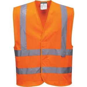 Portwest hi-vis c370 / Светлоотразителна мрежеста жилетка - hv оранжева l/xl (c370orrl/xl)