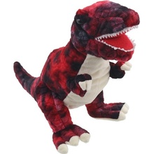 Dino Maňásek na ruku Malý T-Rex červený Babys 35 cm