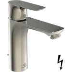 Ideal Standard Connect Air - Смесител за умивалник Grande със сифон, Silver Storm A7054GN (A7054GN)