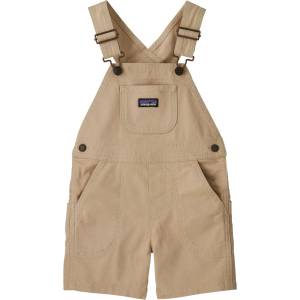 Patagonia Детски къси панталони Patagonia Kid's Stand Up Shortalls Shorts - Oar Tan - размер 12-18 Months (701-2022-0412)
