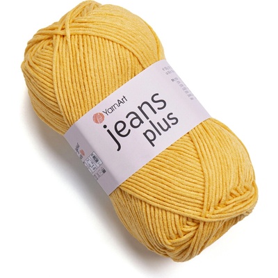 Yarn Art Jeans Plus 35 slunečnicová žlutá
