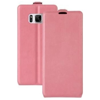 Pouzdro Flipové PU kožené Samsung Galaxy S8 Plus - růžové