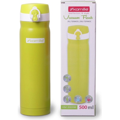 Kamille termohrnek 2005B zelený 500 ml