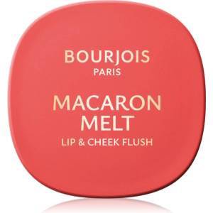 Bourjois Macaron Melt Lip & Cheek Flush руж 2 в 1 цвят 03 Peach Tatin 5 гр