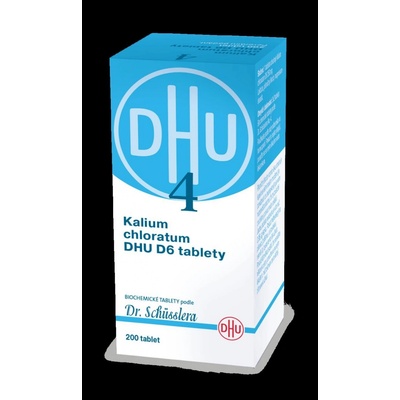 KALIUM CHLORATUM DHU POR D6 TBL NOB 200