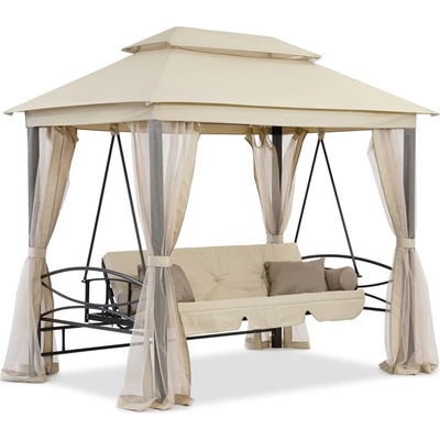 Garden Point Nice Premium Garden Point метална градинска люлка бежова (GAP1005)