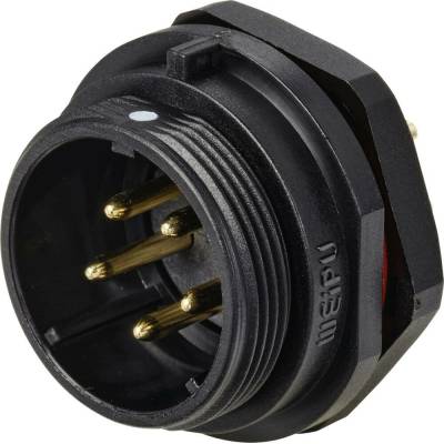 Weipu SP2112 / P 5C guľatý faston, 1 ks