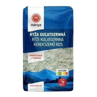 Mánya ryža guľatozrnná 1000 g