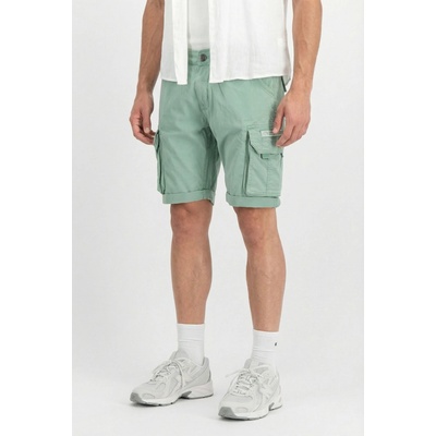 Alpha Industries Šortky Alpha Industries Crew Short frost green