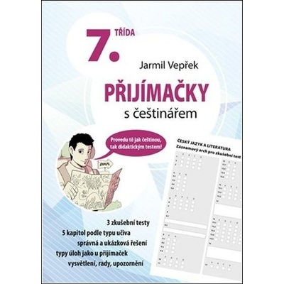 Přijímačky s češtinářem – 7. třída - Jarmil Vepřek