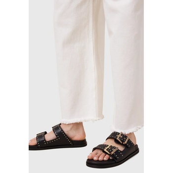 AllSaints Кожени чехли AllSaints Magda Stud Sandal в черно W114FC (W114FC)