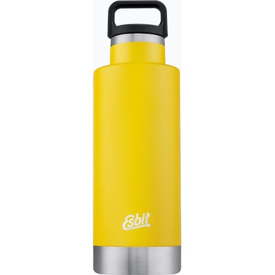 Esbit Sculptor Izolovaná termo fľaša z nehrdzavejúcej ocele Standard Mouth 750 ml slnečná žltá