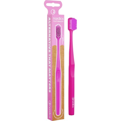 Nordics Премиум четка за зъби 6580, Soft, лилава