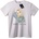 NOONEBRAND Тениска Cool момиче от Париж - L, White