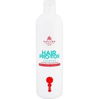 Kallos hydratační šampon pro suché a poškozené vlasy Hair Botox Shampoo with Keratin Collagen and Hyaluronic Acid 500 ml