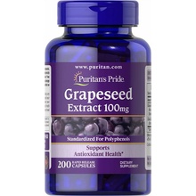 Puritan's Pride Grapeseed Extract 100 mg 200 Capsules