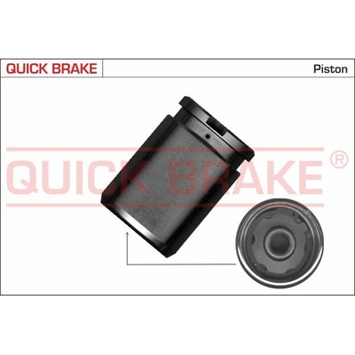 QUICK BRAKE Piest brzdového strmeňa 185001MK