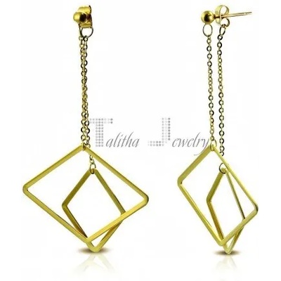 Talitha Елегантни дълги дамски обеци