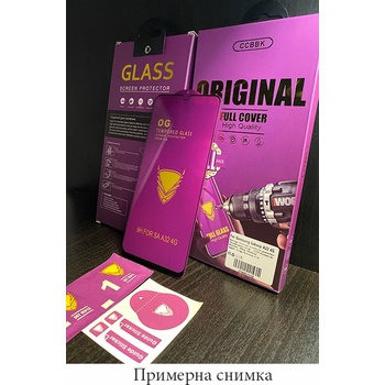 OG - Лилава к. Стъклен протектор за Samsung Galaxy S10 Lite - Черен (M1-E3) (g14612)