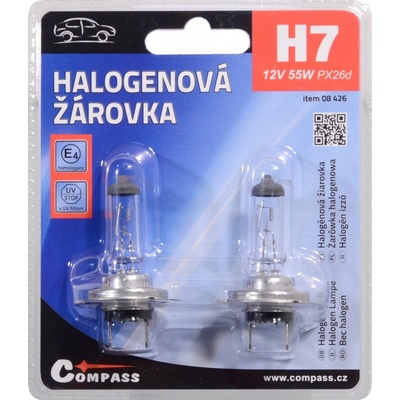 Compass H7 PX26d 12V 55W