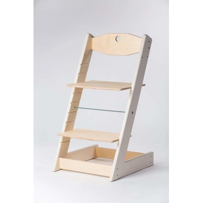 Lucas Wood Style rostoucí židle Alfa II béžová/přírodní