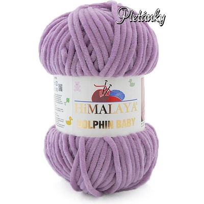 Himalaya Příze Dolphin Baby 80334 světle šedofialová