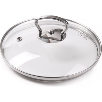 Belis sklenená s nerezovým úchytem 18cm