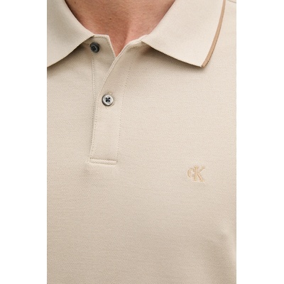 Calvin Klein Памучна тениска с яка Calvin Klein (LV04LC239G)