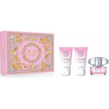 Versace КОМПЛЕКТ VERSACE Bright Crystal Тоалетна вода (EDT) дамски 50ml