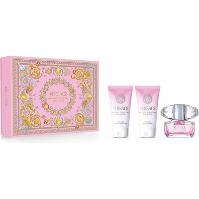 Versace КОМПЛЕКТ VERSACE Bright Crystal Тоалетна вода (EDT) дамски 50ml