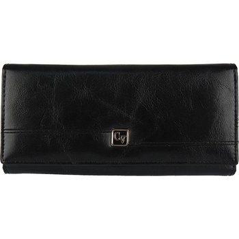 Dámska kožená peňaženka L424 C P3 čierna
