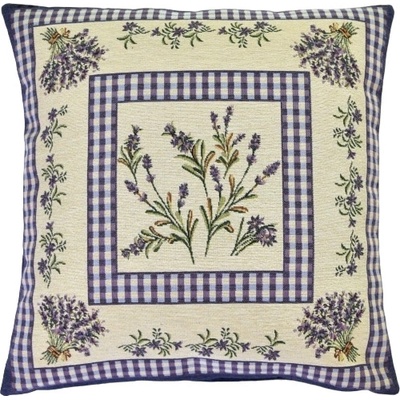 Evenit Gobelín 048 C-B levanduľa Bavlna/PES 45 x 45 cm