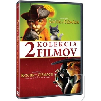 Kocúr v čižmách kolekcia 1.+2. DVD