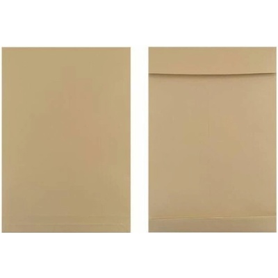 Taška B4 s X dnom a odtrhávacou páskou 250 x 354 mm hnedá 130g