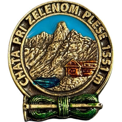 Vysoké Tatry Odznak Chata pri Zelenom plese - Handmade
