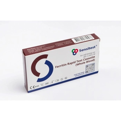 Sensitest Ferritin test domáci test na stanovenie hladiny železa v krvi