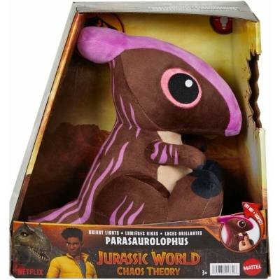 Mattel Jurský svet Chaos Theory s funkciou osvetlenia plyšák Parasaurolophus
