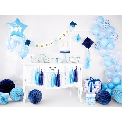 Party Deco FB22P-001J Fóliový balón Its a Girl Its a Boy Chlapec